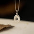 Peace Fu Character / 40cm Silver Chain