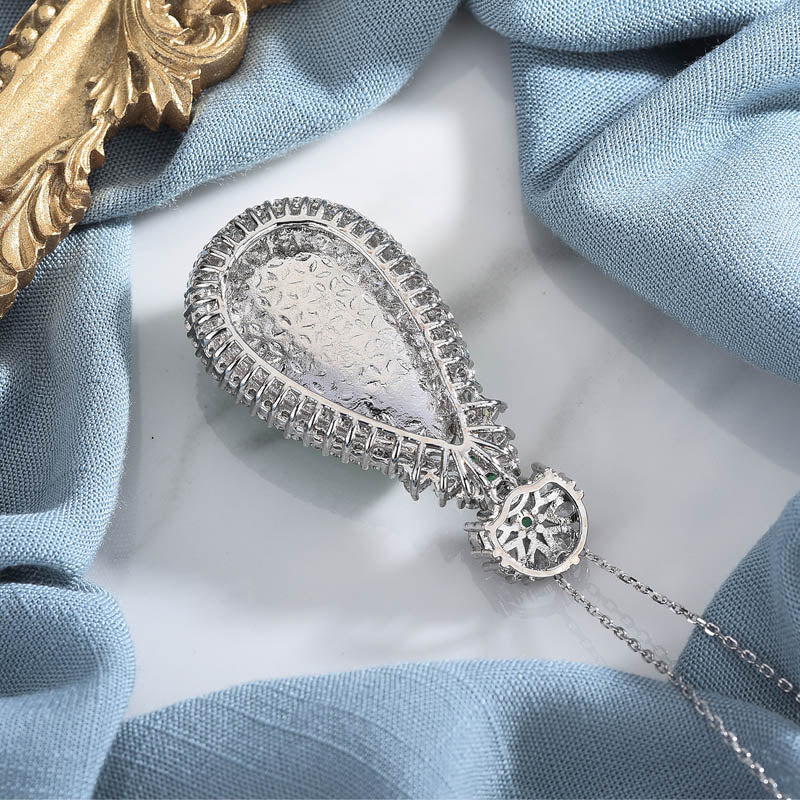 KarmaRipple's Cyan Jade Balance Pendant p4