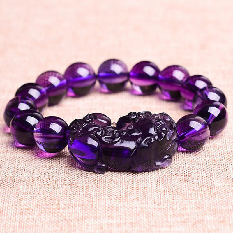 KarmaRipple's Feng Shui Amethyst Fortune Wealth Bracelet p1