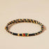 Black Colorful(Wrist Circumference 14-17.5cm) / Golden Bead