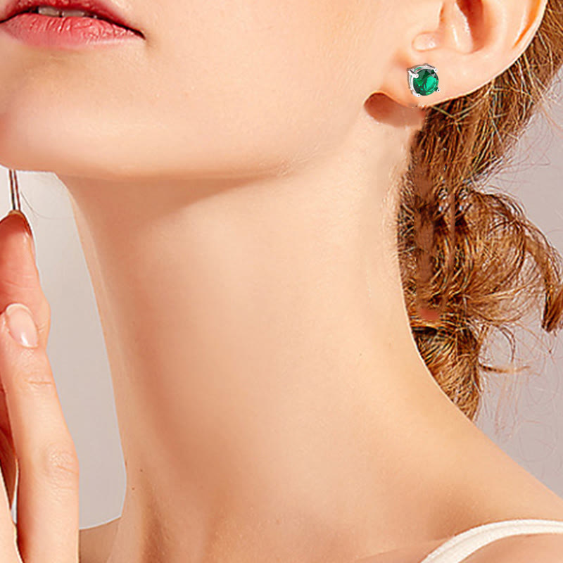 KarmaRipple's Authentic Various Gemstone Amethyst Love Earrings p14