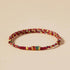 Red Colorful(Wrist Circumference 14-15.5cm) / Golden Bead