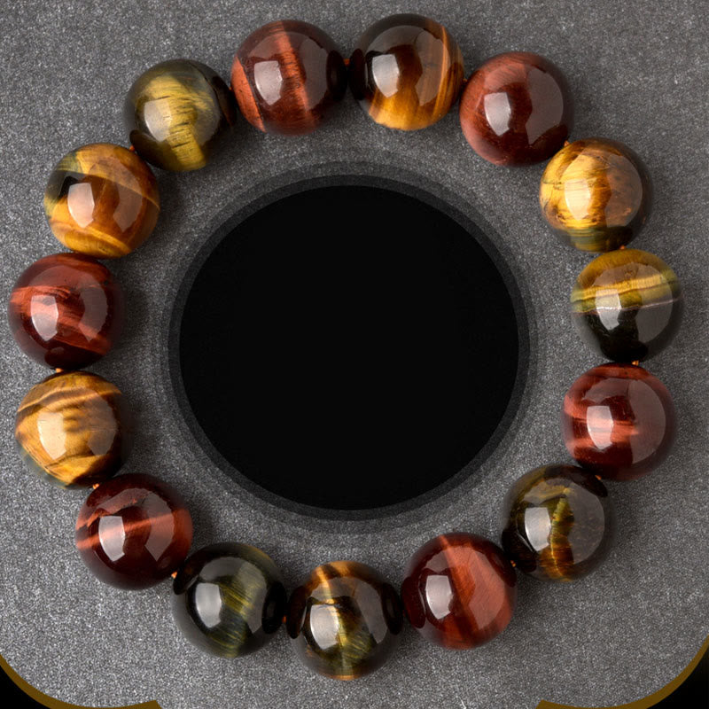 KarmaRipple's Authentic Tiger Eye Positive Protection Bracelet p4